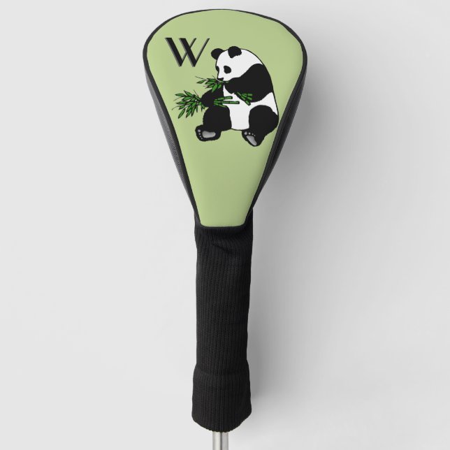 Funda Para Palo De Golf Giant Panda Inicial (Anverso)