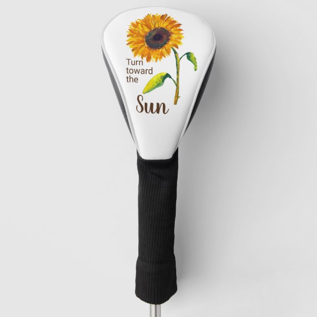 Funda Para Palo De Golf Girasol (Anverso)