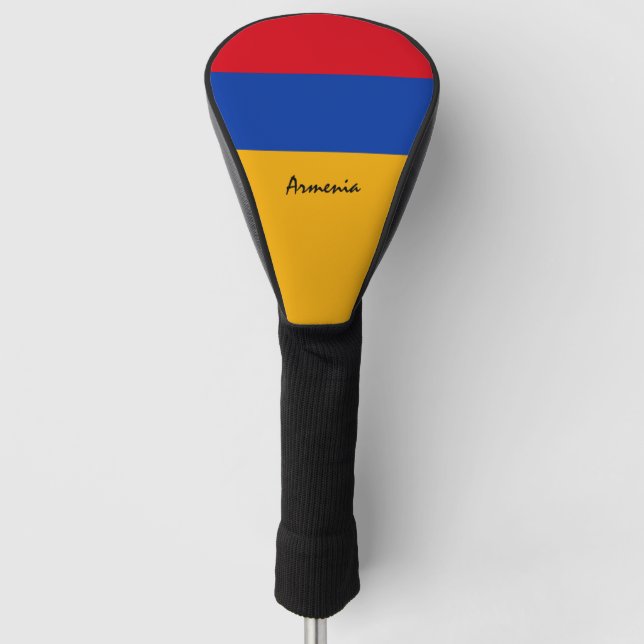 Funda Para Palo De Golf Golf Armenia y Bandera Armenia / Coberturas de clu (Anverso)