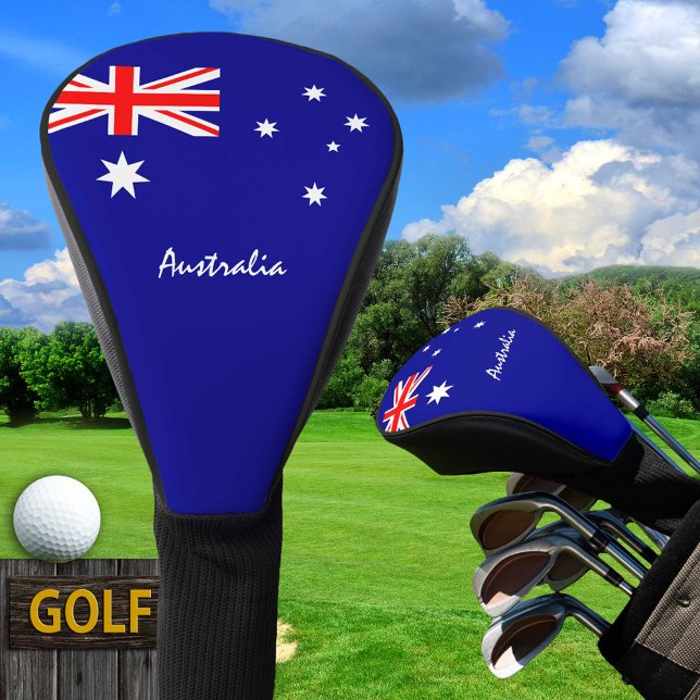 Funda Para Palo De Golf Golf Australia y Bandera Australiana / Cobertura d (Subido por el creador)