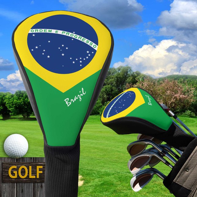 Funda Para Palo De Golf Golf Brasil y Bandera Brasileña / Coberturas de cl (Subido por el creador)