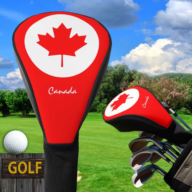 Funda Para Palo De Golf Golf Canadá y Bandera Canadiense / Campos de golf  (Subido por el creador)