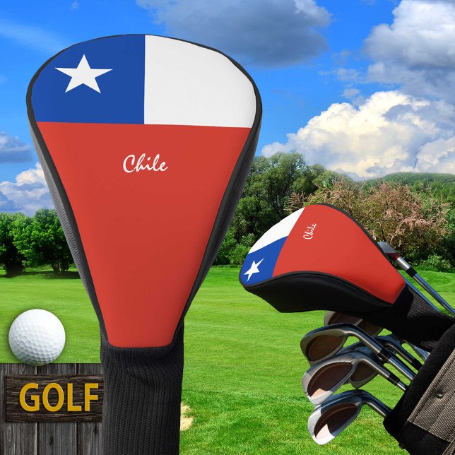 Funda Para Palo De Golf Golf Chile & Bandera Chilena / Coberturas de Clube (Subido por el creador)