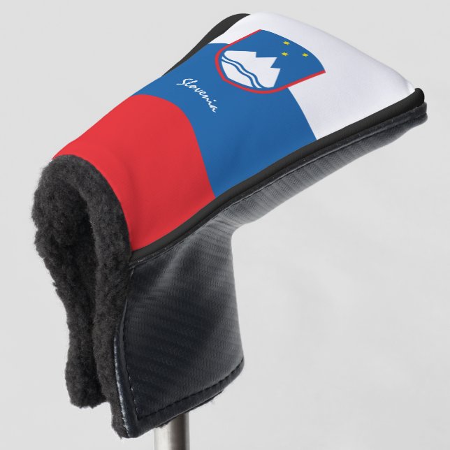 Funda Para Palo De Golf Golf Eslovenia y Bandera Eslovena / Cobertura de l (Anverso 3/4)