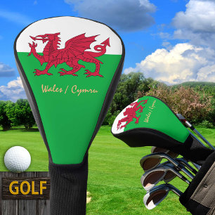Funda Para Palo De Golf Golf Gales y Bandera Gales Deportes Clubes de golf