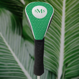 Funda Para Palo De Golf Golf Green 3 Monograma inicial