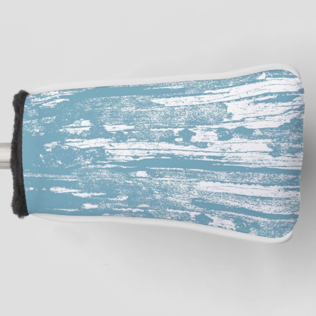 Funda Para Palo De Golf GOLF- Grunge, Worst, Faded, Blue White, Guay (Anverso)