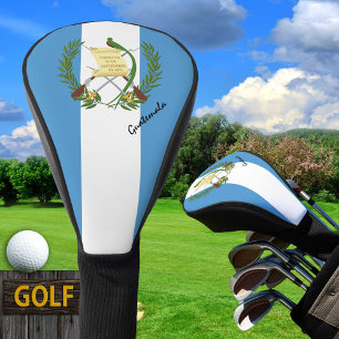 Funda Para Palo De Golf Golf Guatemala, Bandera Guatemalteca/Campos de Gol
