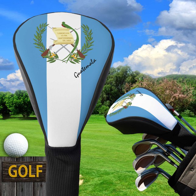 Funda Para Palo De Golf Golf Guatemala, Bandera Guatemalteca/Campos de Gol (Subido por el creador)