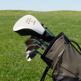 Funda Para Palo De Golf Golf Head Cover Forever & Always Romantic Custom I