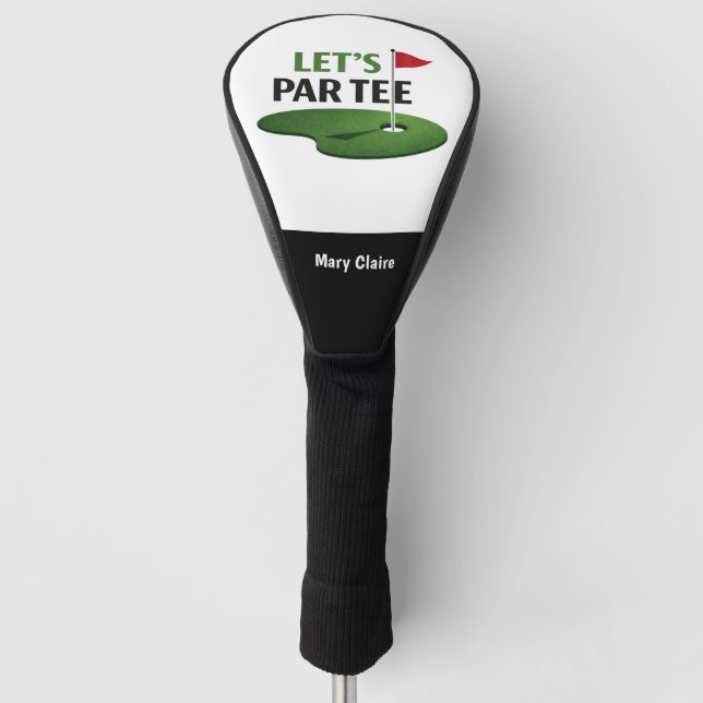 Funda Para Palo De Golf Golf Let's Par Tee for Golfer (Anverso)