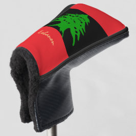 Funda Para Palo De Golf Golf Líbano y Bandera Libanesa Cobertura de Ero/Go