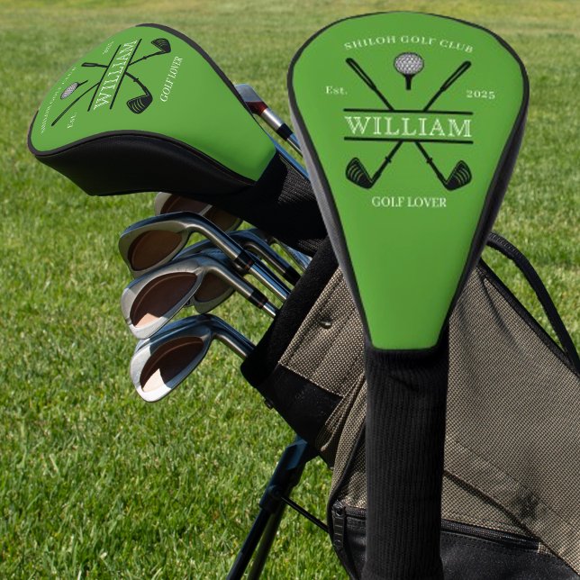 Funda Para Palo De Golf Golf Lover Cross Club Green (Subido por el creador)