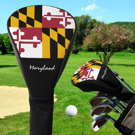 Funda Para Palo De Golf Golf Maryland & Maryland Bandera / Campos de golf