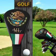 Golf Monogramado, Águila de México y Bandera Mexic
