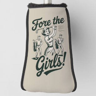 Funda Para Palo De Golf Golf para las chicas Lindo golf divertido para dam