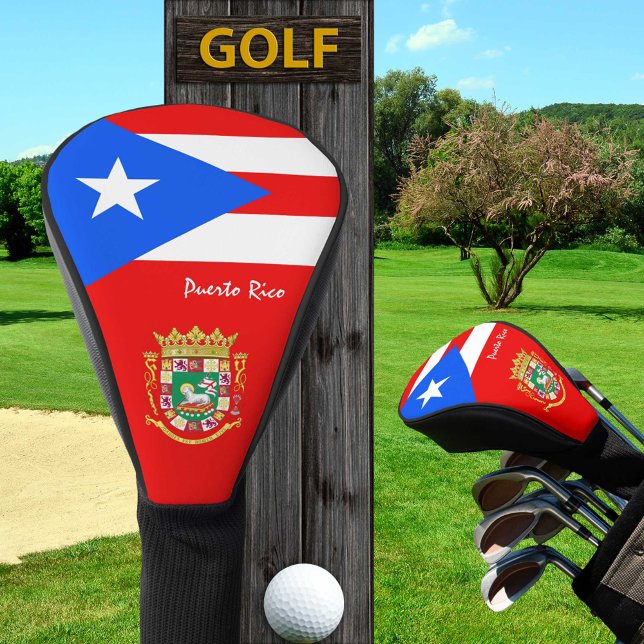 Funda Para Palo De Golf Golf Puerto Rico, clubes de golf, bandera puertorr (Subido por el creador)