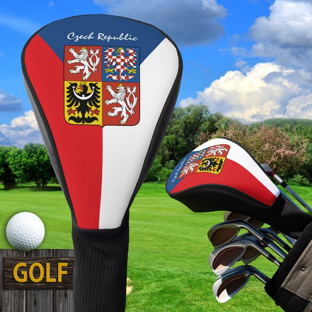 Funda Para Palo De Golf Golf República Checa y Bandera/Clubes de golf chec (Subido por el creador)