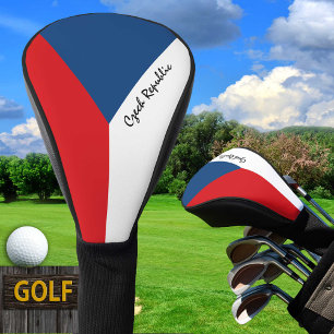 Funda Para Palo De Golf Golf República Checa y Bandera/CZ Campos de Golf