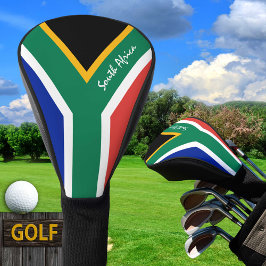 Funda Para Palo De Golf Golf Sudáfrica & Bandera africana / Coberturas de