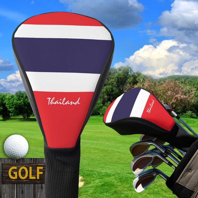 Funda Para Palo De Golf Golf Tailandia y Bandera Tailandesa / Tapas de los (Subido por el creador)