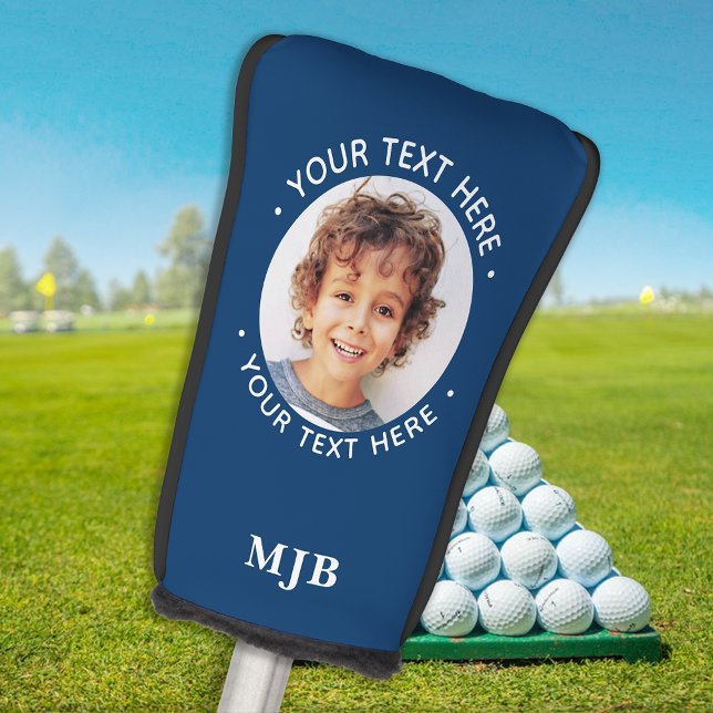 Funda Para Palo De Golf Golfer crea su propio monograma personalizado (Subido por el creador)