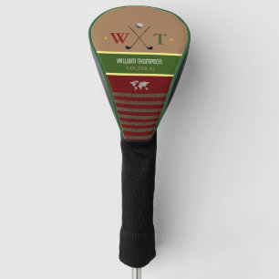 Funda Para Palo De Golf golfer name modern style