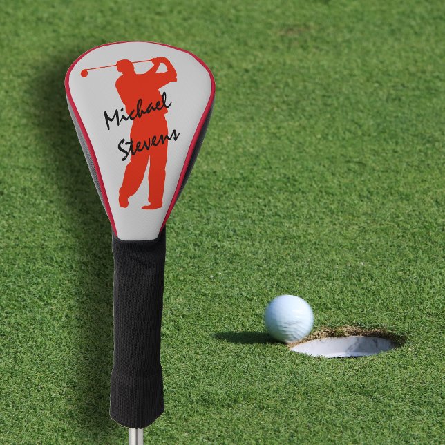 Funda Para Palo De Golf Golfer personal rojo (Subido por el creador)