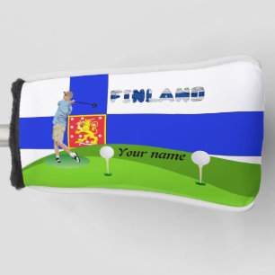 Funda Para Palo De Golf Golfista finlandés