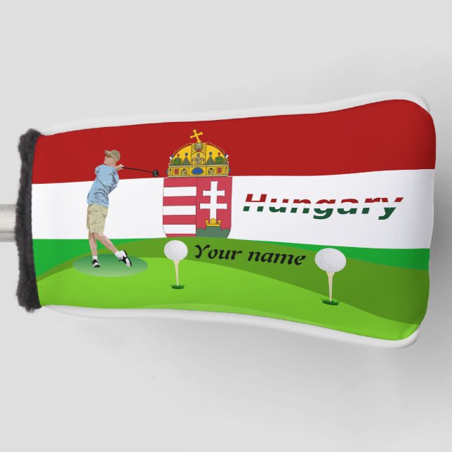 Funda Para Palo De Golf golfista húngaro (Anverso)