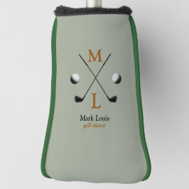 Funda Para Palo De Golf Golfista Jugador de Golf Personalizado