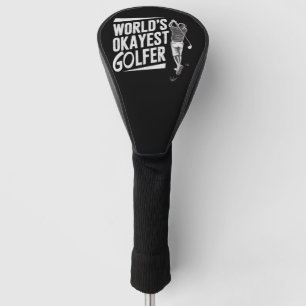 Funda Para Palo De Golf Golfista Más o Menos del Mundo Golf Amante Diverti