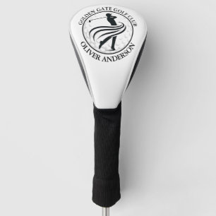Funda Para Palo De Golf Golfista Silueta Dinámica Personalizada