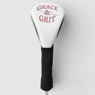 Funda Para Palo De Golf Grace y Grit en rosa y gris