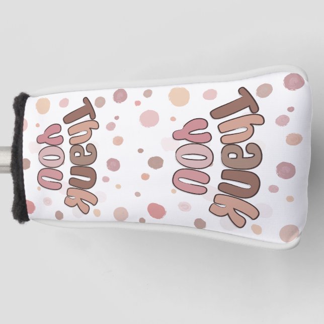 Funda Para Palo De Golf Gracias  (Anverso)
