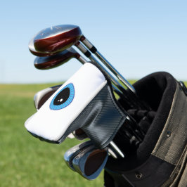 Funda Para Palo De Golf Gracioso Béisbol Azul Cute