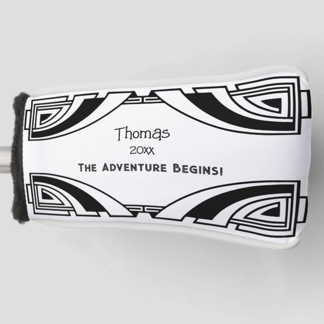 Funda Para Palo De Golf Gracioso Chiste de retiro No Más Celebración Del T (Anverso)