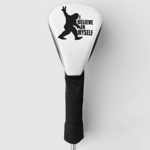 Funda Para Palo De Golf Gracioso pez gordo -creo en mí mismo
