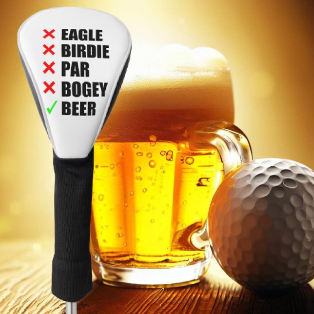Funda Para Palo De Golf Graciosos términos de golf (Funny golf terms golf head cover)