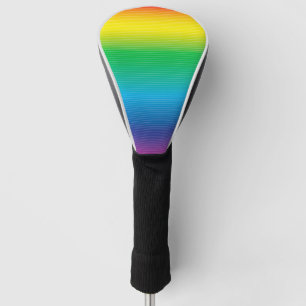 Funda Para Palo De Golf Gradación de color con cubierta de cabezal de golf