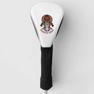 Funda Para Palo De Golf Gráfica de grabado de guerrero de Halloween vintag