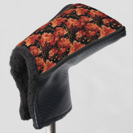Funda Para Palo De Golf Gráfico de patrón continuo de árbol de arce de oto