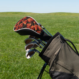 Funda Para Palo De Golf Gráfico de Patrón Transparente de Árbol de Arce Ro