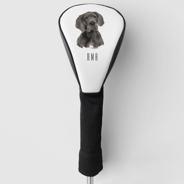 Funda Para Palo De Golf Gran Danés (Anverso)