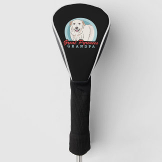 Funda Para Palo De Golf Gran Dueño de Perro Abuelo en los Pirineos