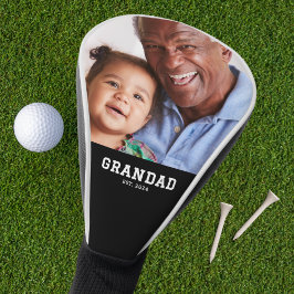 Funda Para Palo De Golf Grandad Established Modern Bold Photo
