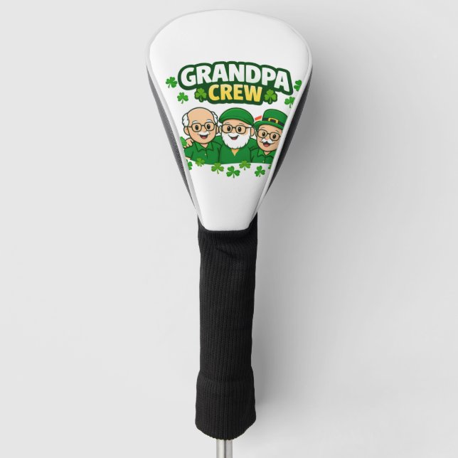 Funda Para Palo De Golf Grandpa Crew (Anverso)