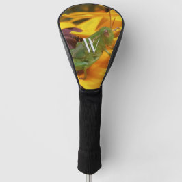 Funda Para Palo De Golf Grasshopper on Yellow Flower Petaling