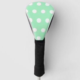 Funda Para Palo De Golf Green Poka Dots