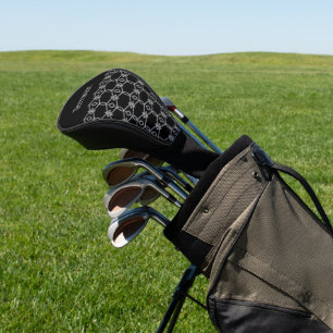 Funda Para Palo De Golf Grises decorativos de esgrima de cuerda negro